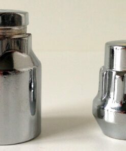 Alternative view of Set of locking alloy wheel nuts inc key. M12 x 1.5, 19mm Hex