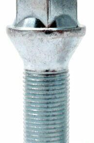 single 17mm Hex, taper seat, M14x1.25 thread, 27mm length alloy wheel bolt