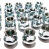 Open head wheel nuts set of 20
