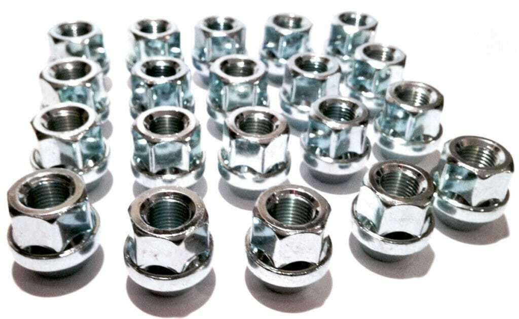 Open head wheel nuts set of 20