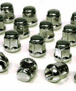 set of 20 19mm, radius, M12x1.5 alloy wheel nuts