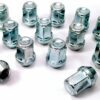 set of 16 19mm hex, taper seat, M14x2 alloy wheel nuts