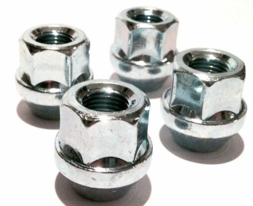 Open head wheel nuts set of 4