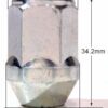 Specs 21mm Hex, taper, M12x1.25 alloy wheel nuts