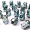 Set of 20 19mm hex, taper seat, M14x2 alloy wheel nuts