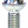 Single 17mm hex, radius, 26mm thread, M12x1.5 alloy wheel bolt