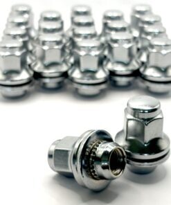 solid head nut for Jaguar alloy wheels