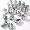 set of 20 M12x1.25, 19mm Hex, taper alloy wheel nuts