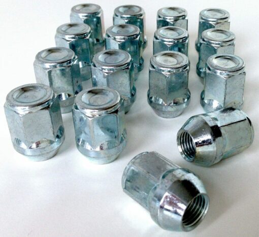 set of 16 21mm, taper, M14x1.5 alloy wheel nuts