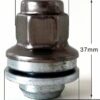 specs 19mm, flat, M12x1.5 alloy wheel nuts