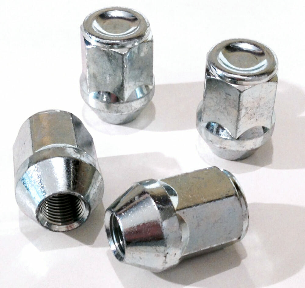 Locking Wheel Nuts 12x1.25 Bolts Chrome Tuner for Nissan Juke 10-16 