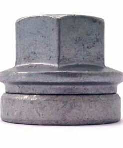 Single 21mm, flat seat, M14x2 alloy wheel nut