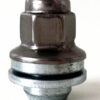 single 19mm Hex, Flat seat, M12x1.5 alloy wheel nut