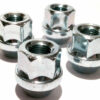 Open head wheel nuts set of 4
