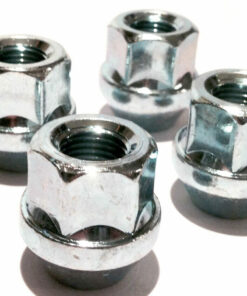 Open head wheel nuts set of 4
