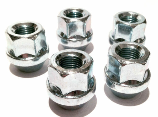 Open head wheel nuts set of 5
